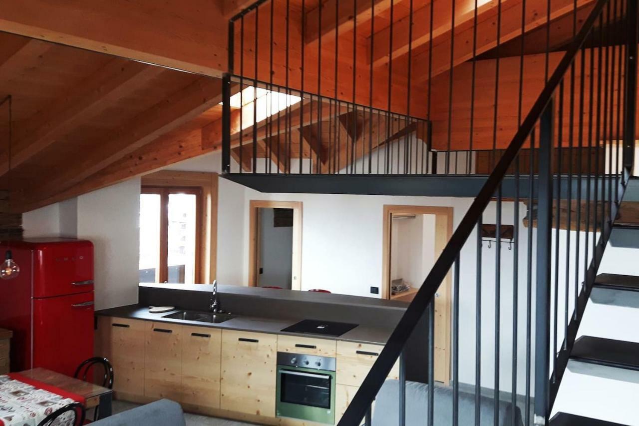 Ferienwohnung Pista Stelvio Loft Lumière Bormio Exterior foto