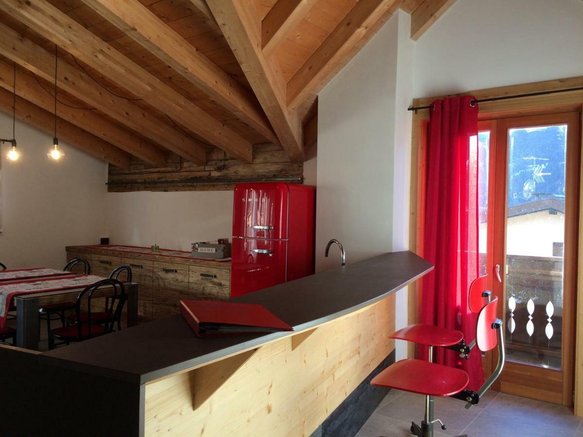 Ferienwohnung Pista Stelvio Loft Lumière Bormio Exterior foto